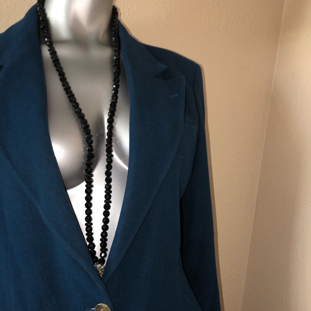Camel hair blazer